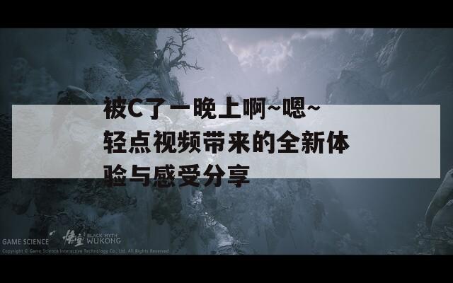 被C了一晚上啊～嗯～轻点视频带来的全新体验与感受分享