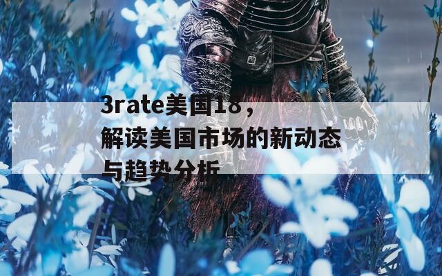3rate美国18，解读美国市场的新动态与趋势分析