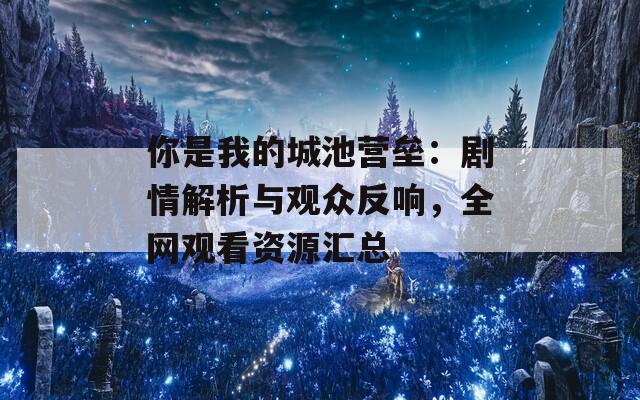 你是我的城池营垒：剧情解析与观众反响，全网观看资源汇总