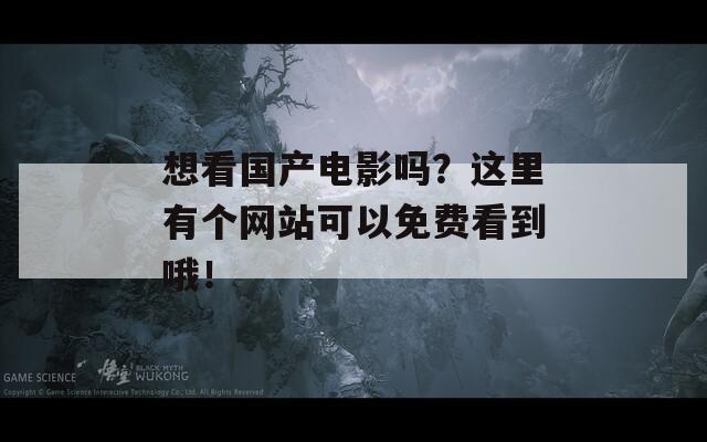 想看国产电影吗？这里有个网站可以免费看到哦！