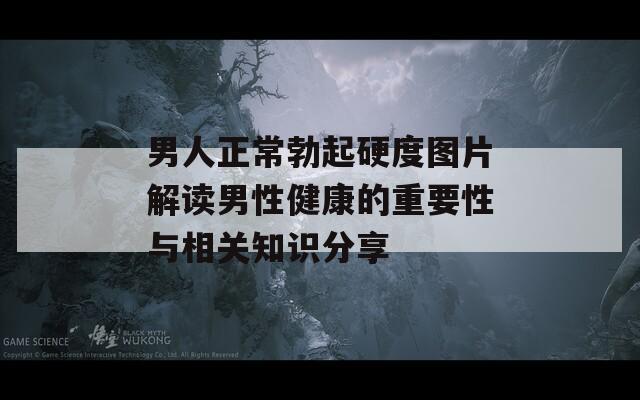 男人正常勃起硬度图片解读男性健康的重要性与相关知识分享