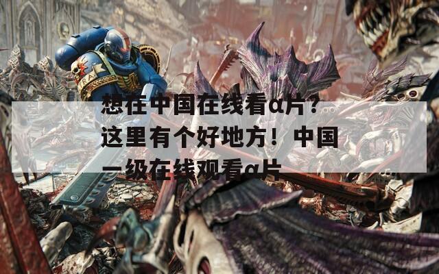想在中国在线看α片？这里有个好地方！中国一级在线观看α片