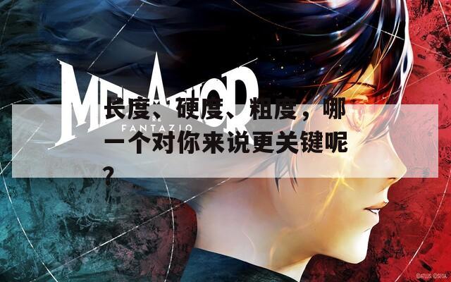 长度、硬度、粗度，哪一个对你来说更关键呢？