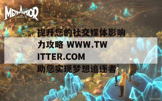提升您的社交媒体影响力攻略 WWW.TWITTER.COM 助您实现梦想追逐者