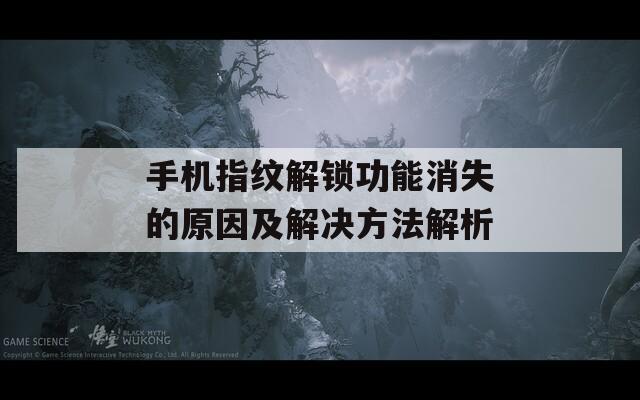 手机指纹解锁功能消失的原因及解决方法解析