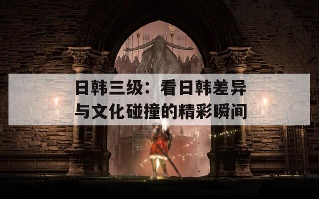 日韩三级：看日韩差异与文化碰撞的精彩瞬间
