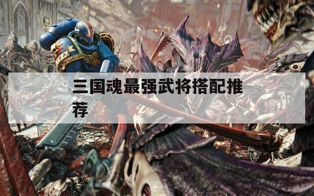 三国魂最强武将搭配推荐