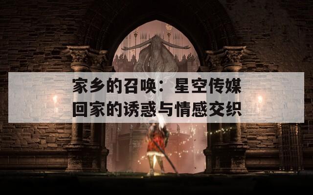 家乡的召唤：星空传媒回家的诱惑与情感交织