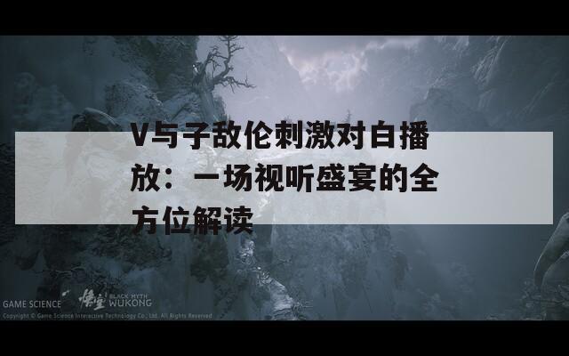 V与子敌伦刺激对白播放：一场视听盛宴的全方位解读