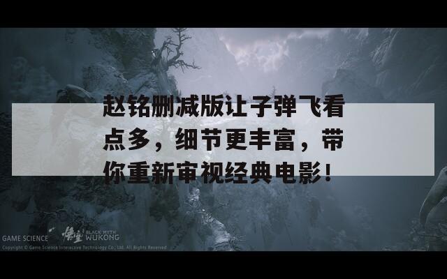 赵铭删减版让子弹飞看点多，细节更丰富，带你重新审视经典电影！