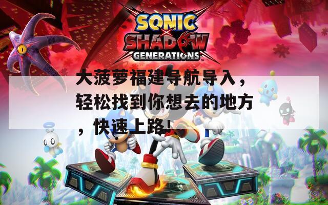 大菠萝福建导航导入，轻松找到你想去的地方，快速上路！