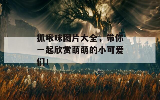 抓啾咪图片大全，带你一起欣赏萌萌的小可爱们！