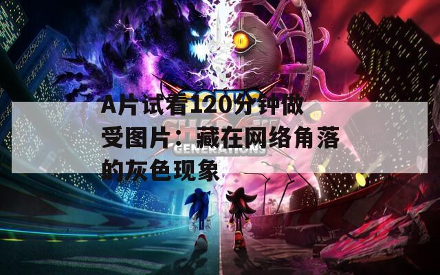 A片试看120分钟做受图片：藏在网络角落的灰色现象