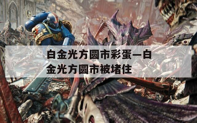 白金光方圆市彩蛋—白金光方圆市被堵住