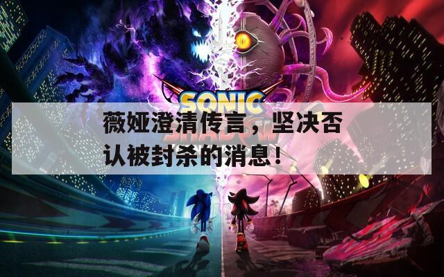 薇娅澄清传言，坚决否认被封杀的消息！