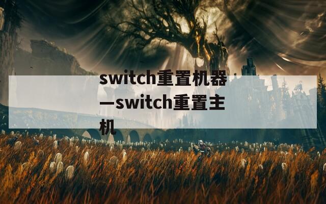 switch重置机器—switch重置主机