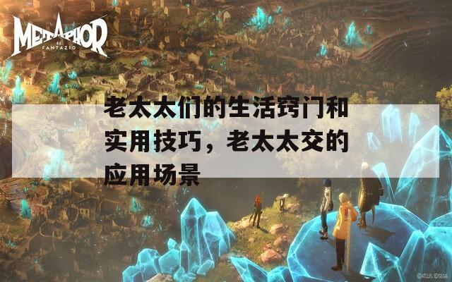老太太们的生活窍门和实用技巧，老太太交的应用场景