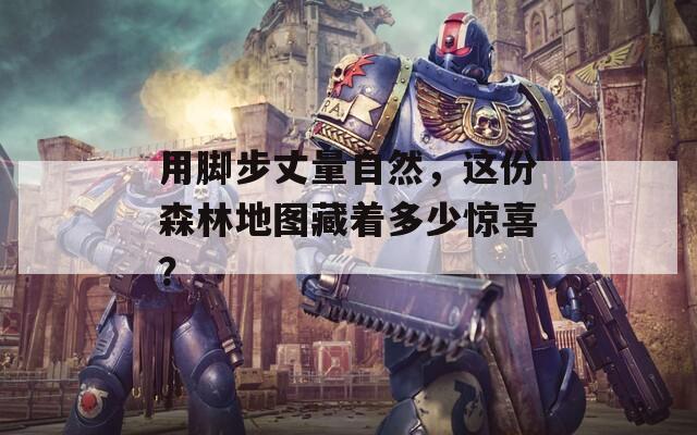 用脚步丈量自然，这份森林地图藏着多少惊喜？