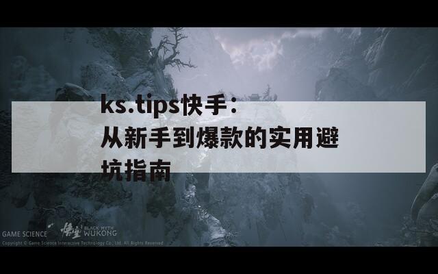 ks.tips快手：从新手到爆款的实用避坑指南