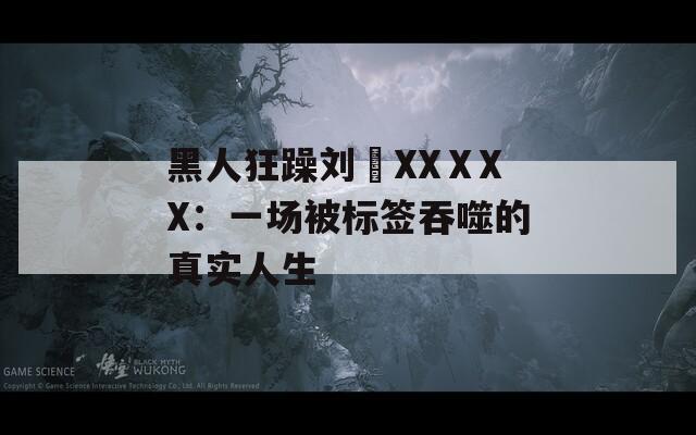 黑人狂躁刘玥XXⅩXX：一场被标签吞噬的真实人生