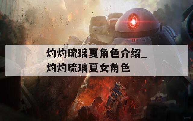 灼灼琉璃夏角色介绍_灼灼琉璃夏女角色
