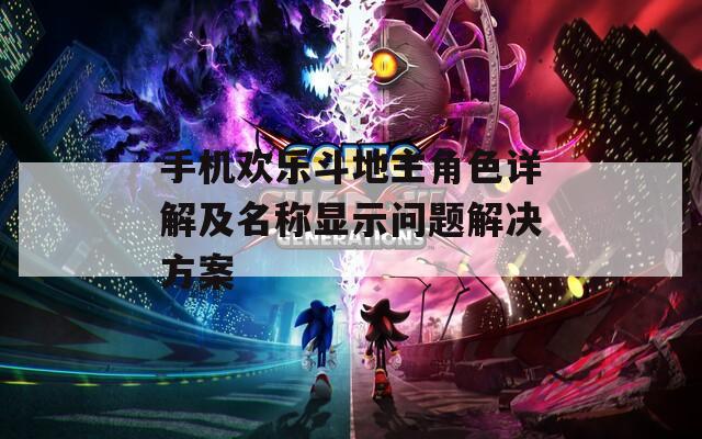 手机欢乐斗地主角色详解及名称显示问题解决方案