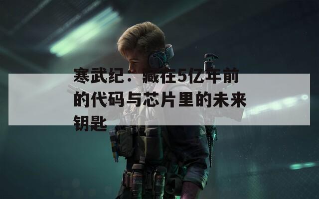 寒武纪：藏在5亿年前的代码与芯片里的未来钥匙