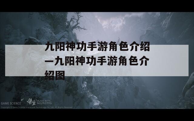 九阳神功手游角色介绍—九阳神功手游角色介绍图